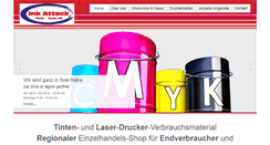 Desktop Screenshot of inkattackma.de